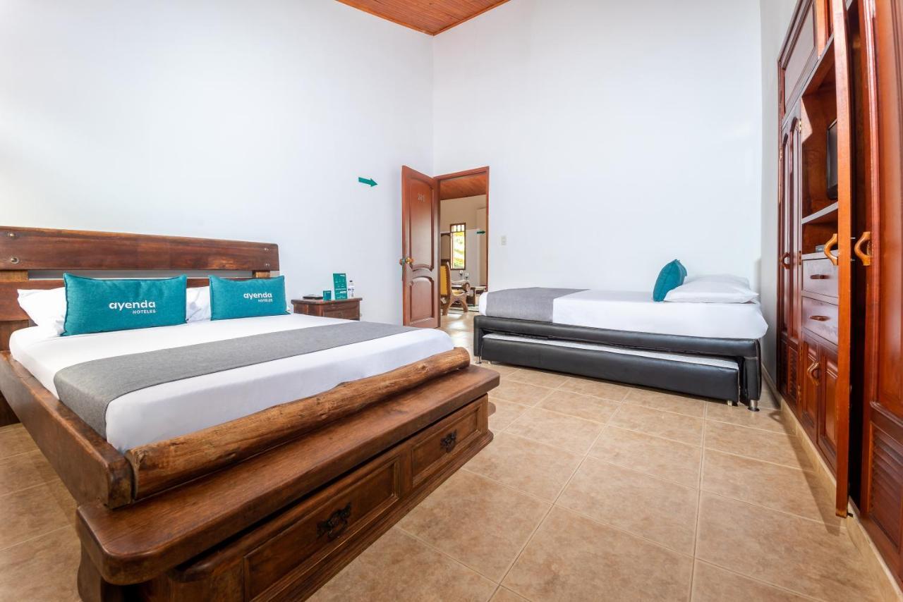 Hotel Casa Baquero El Cairo  Kültér fotó